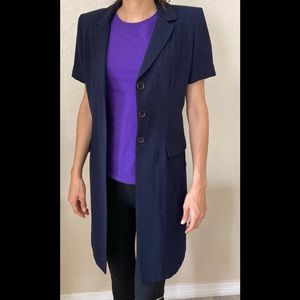 Blue jacket Size 4 brand Danny & Nicole